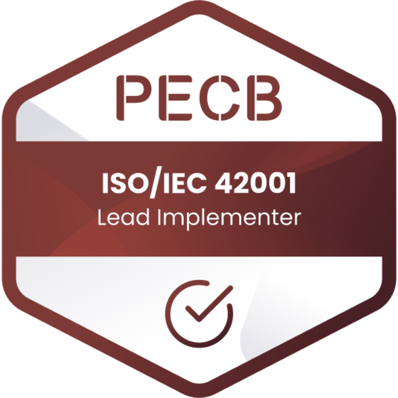 PECB certified ISO/IEC 42001 Lead Implementer